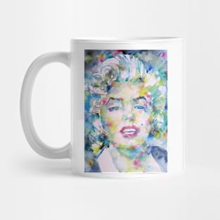 MARILYN MONROE watercolor portrait .3 Mug